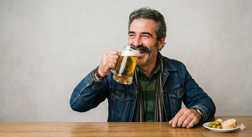 Bigote, my friend.